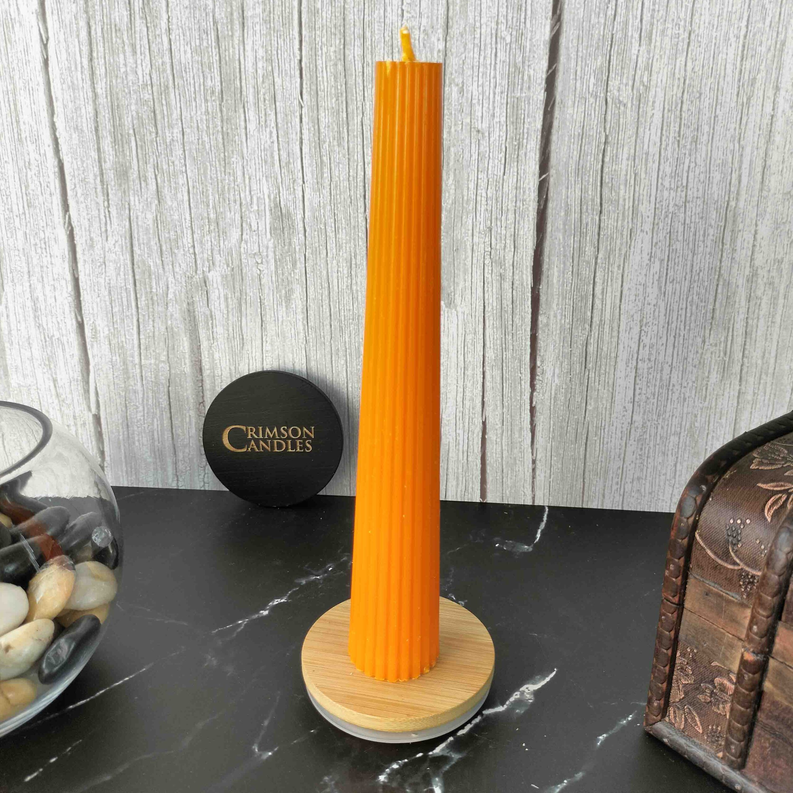 Flute Taper Candles<br>Set of 2 - Image 4