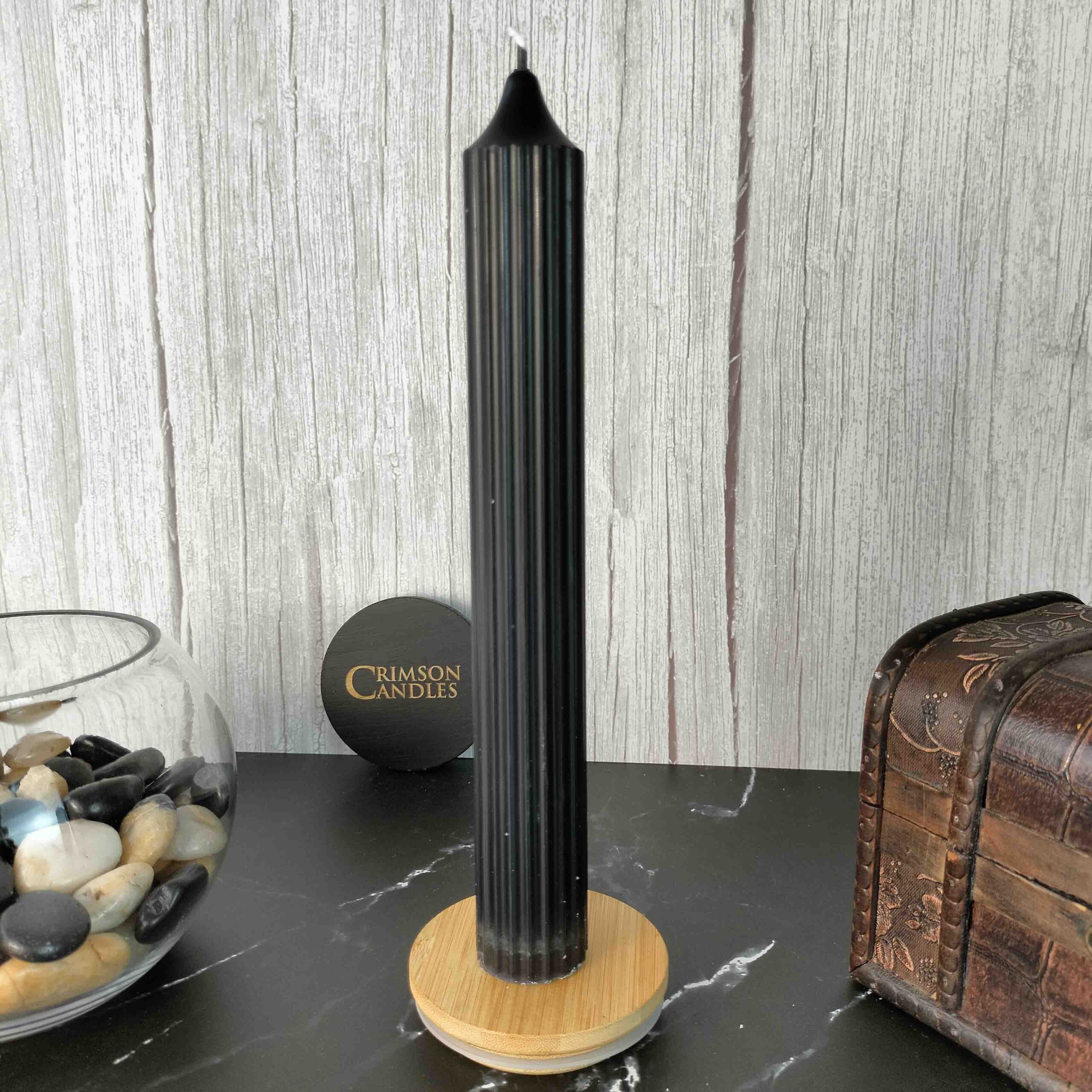 Ribbed Taper Candles<br>Set of 2 - Image 7