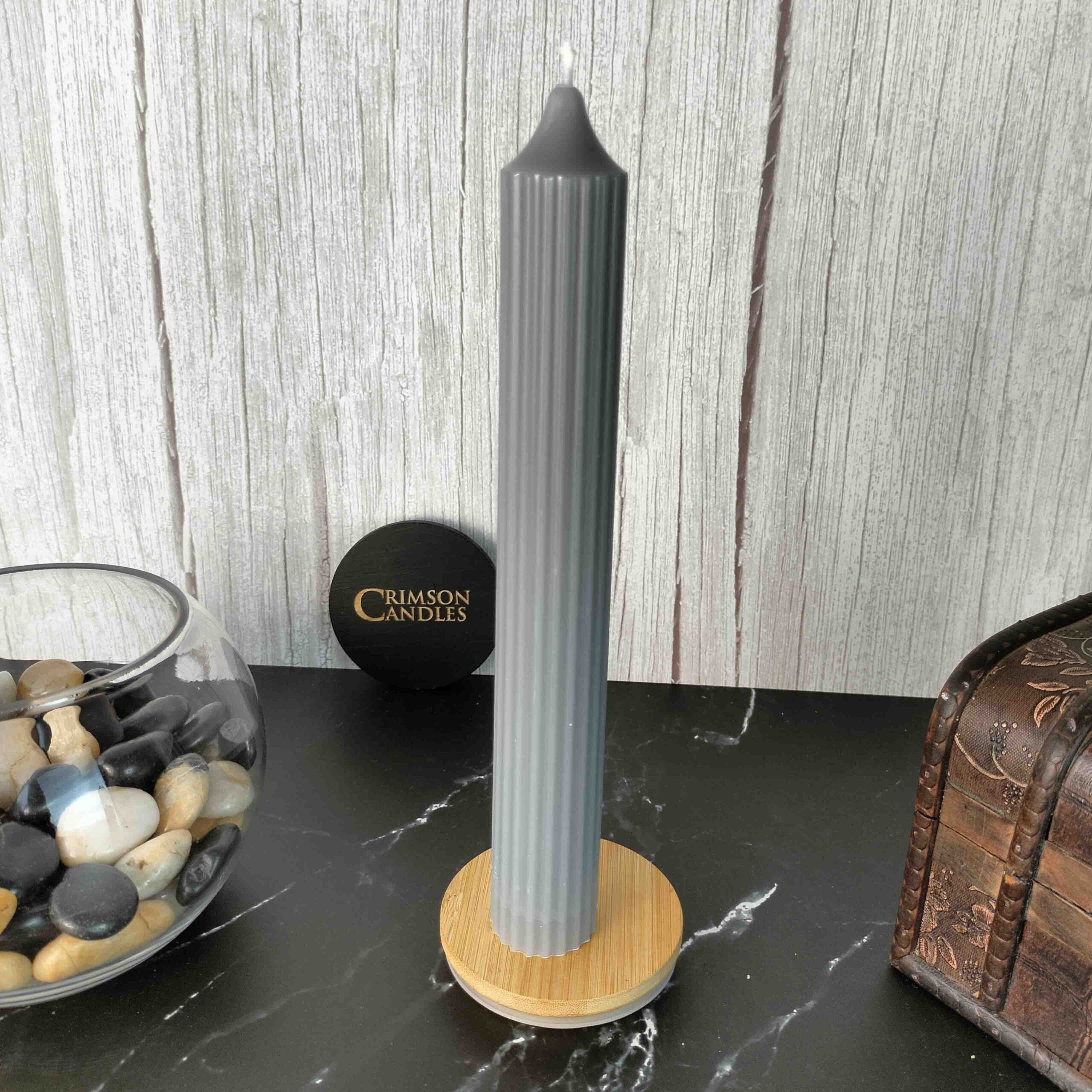 Ribbed Taper Candles<br>Set of 2 - Image 8