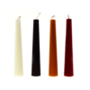Flute Taper Candles, set of 2