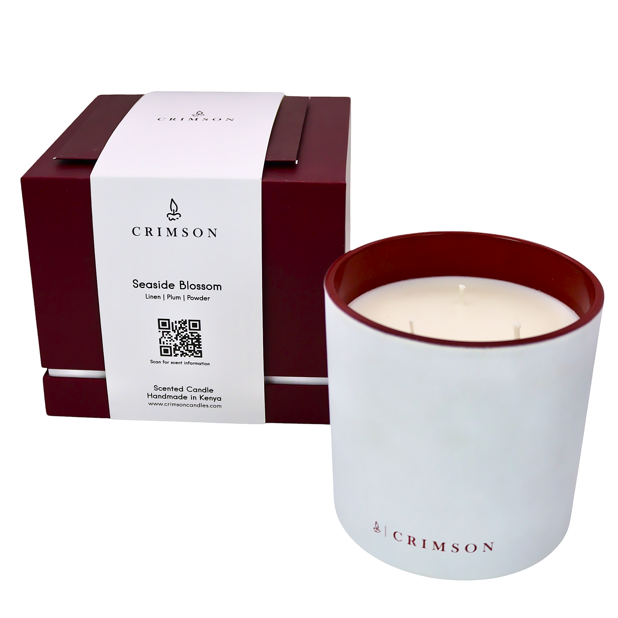 Seaside Blossom 3-Wick Candle - Image 2