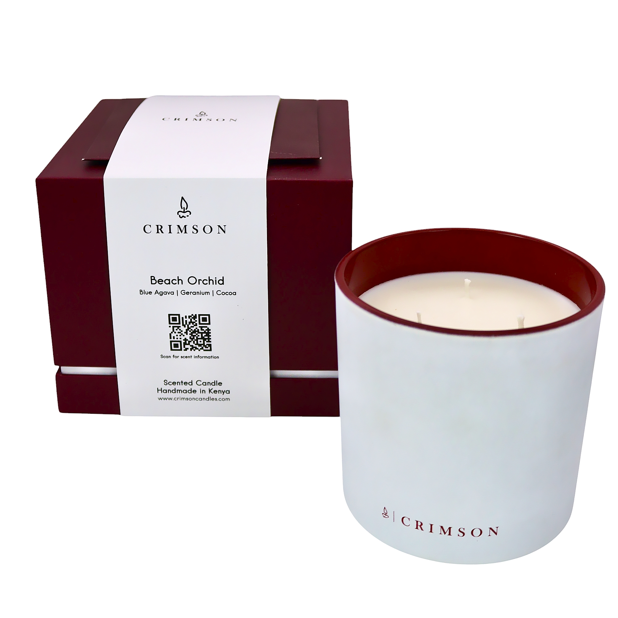 Beach Orchid 3-Wick Candle - Image 2