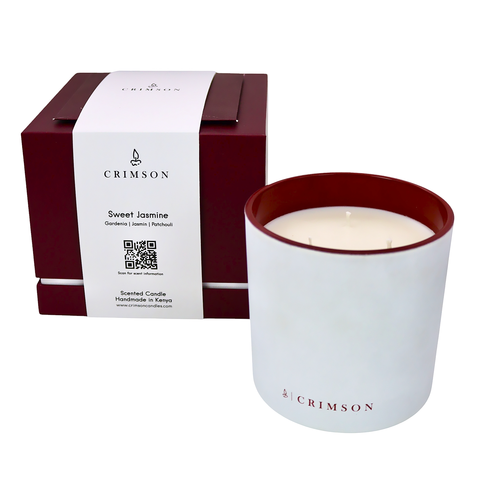 Sweet Jasmine 3-Wick Candle - Image 2