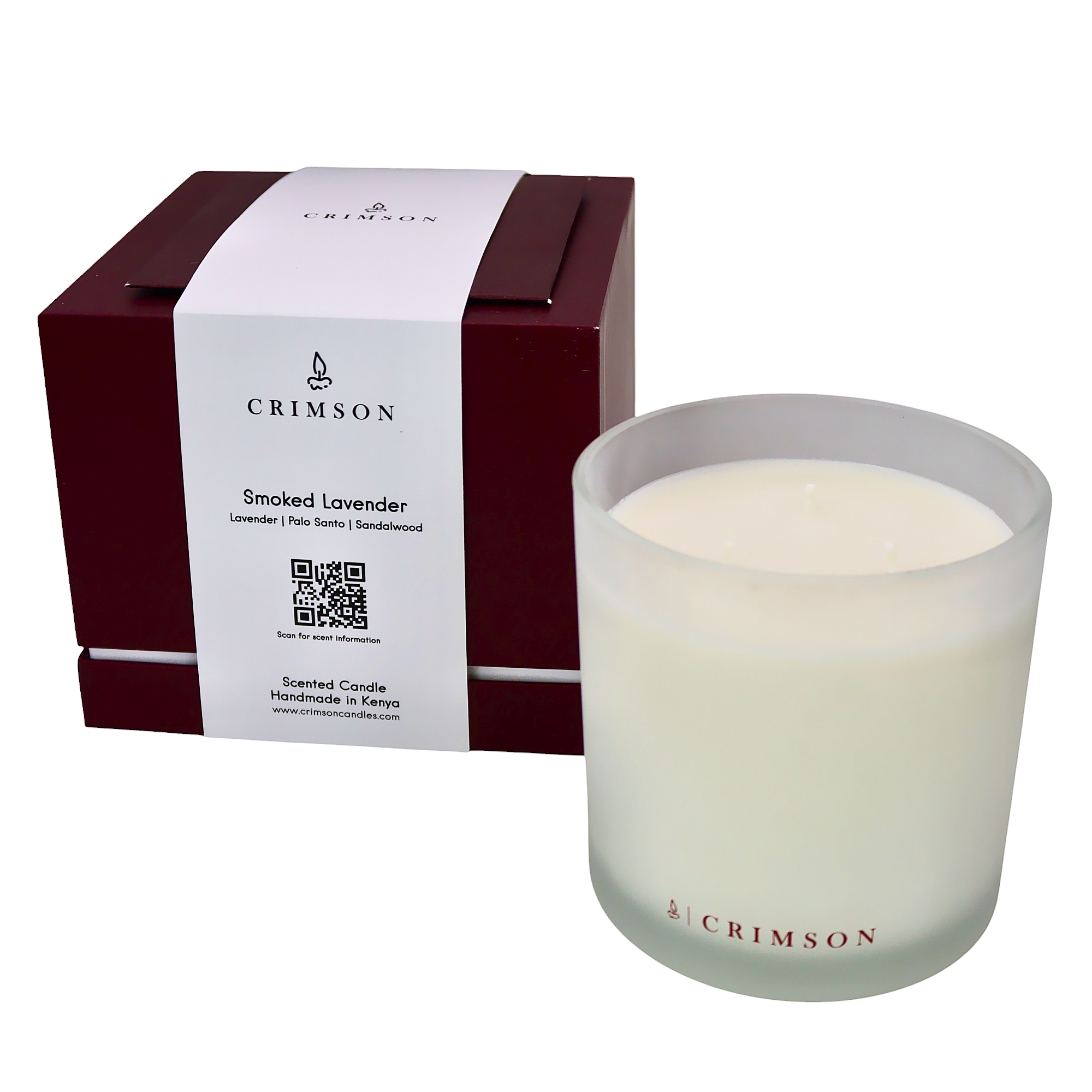 Smoked Lavender 3-Wick Candle - Image 5