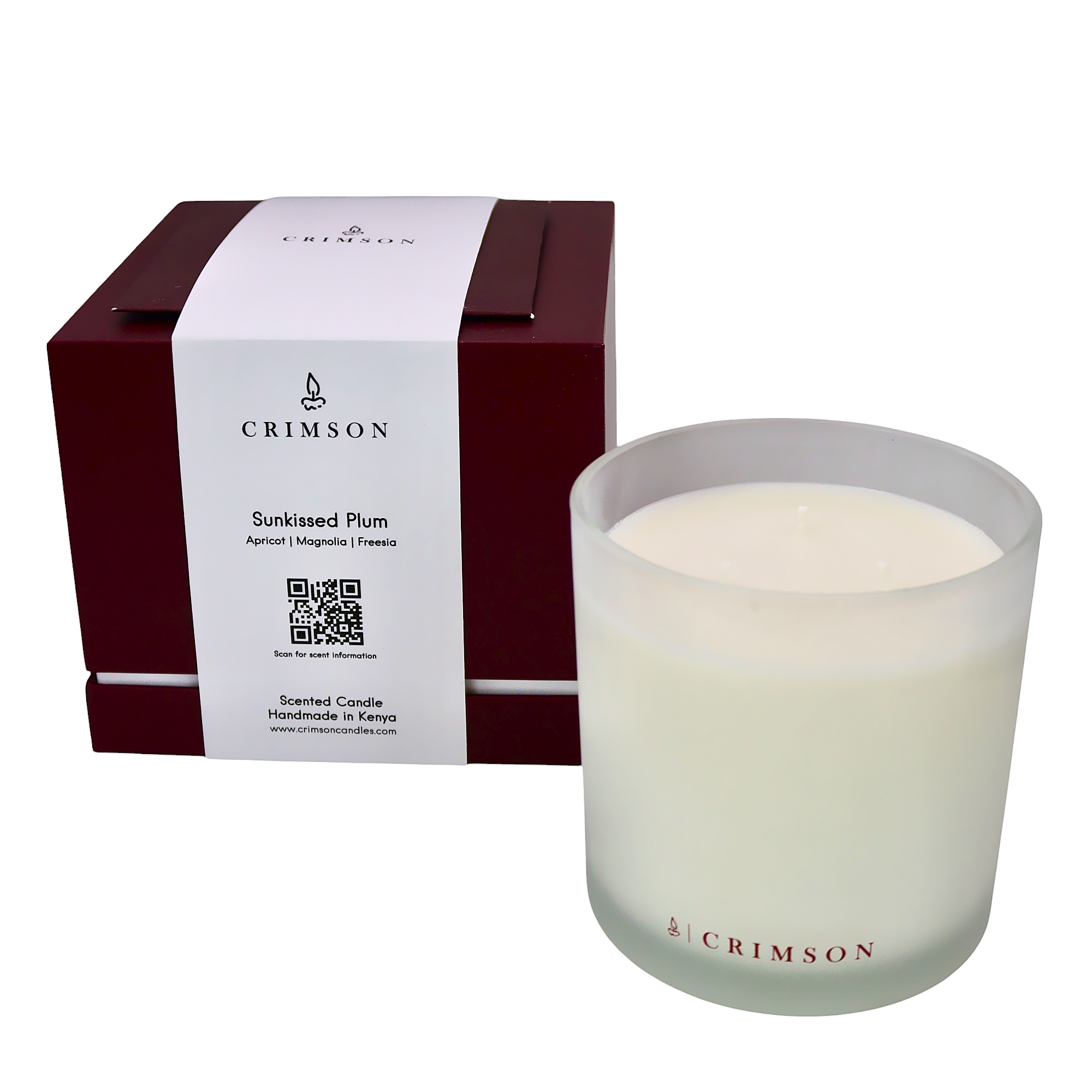 Sunkissed Plum 3-Wick Candle - Image 5