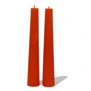 IMG_8028-Photoroom Flute Taper Candles, set of 2