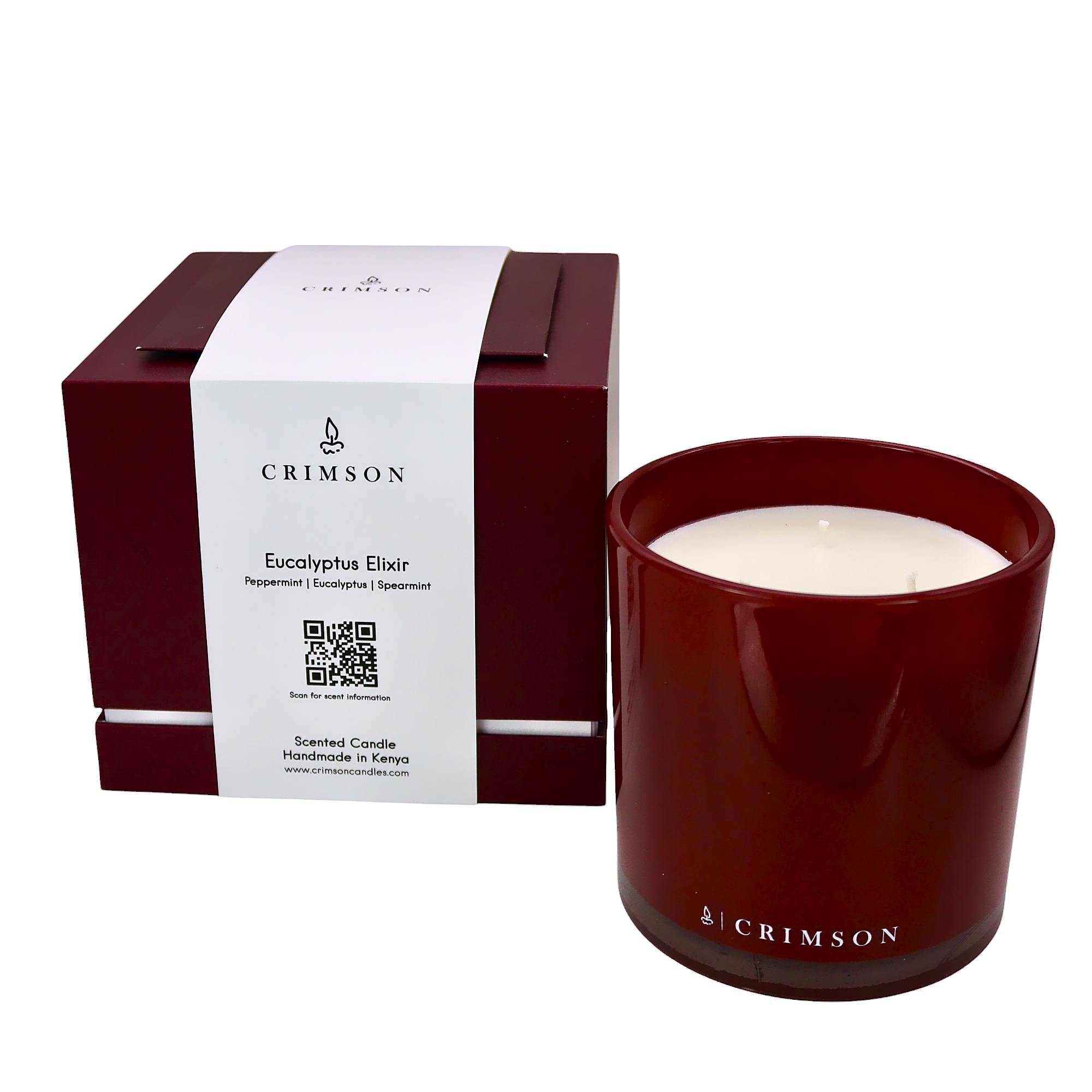 Eucalyptus Elixir 3-Wick Candle - Image 2