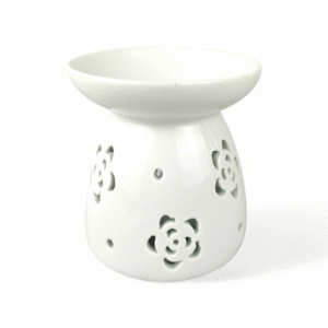 Ceramic Tealight wax melt warmer: Rose
