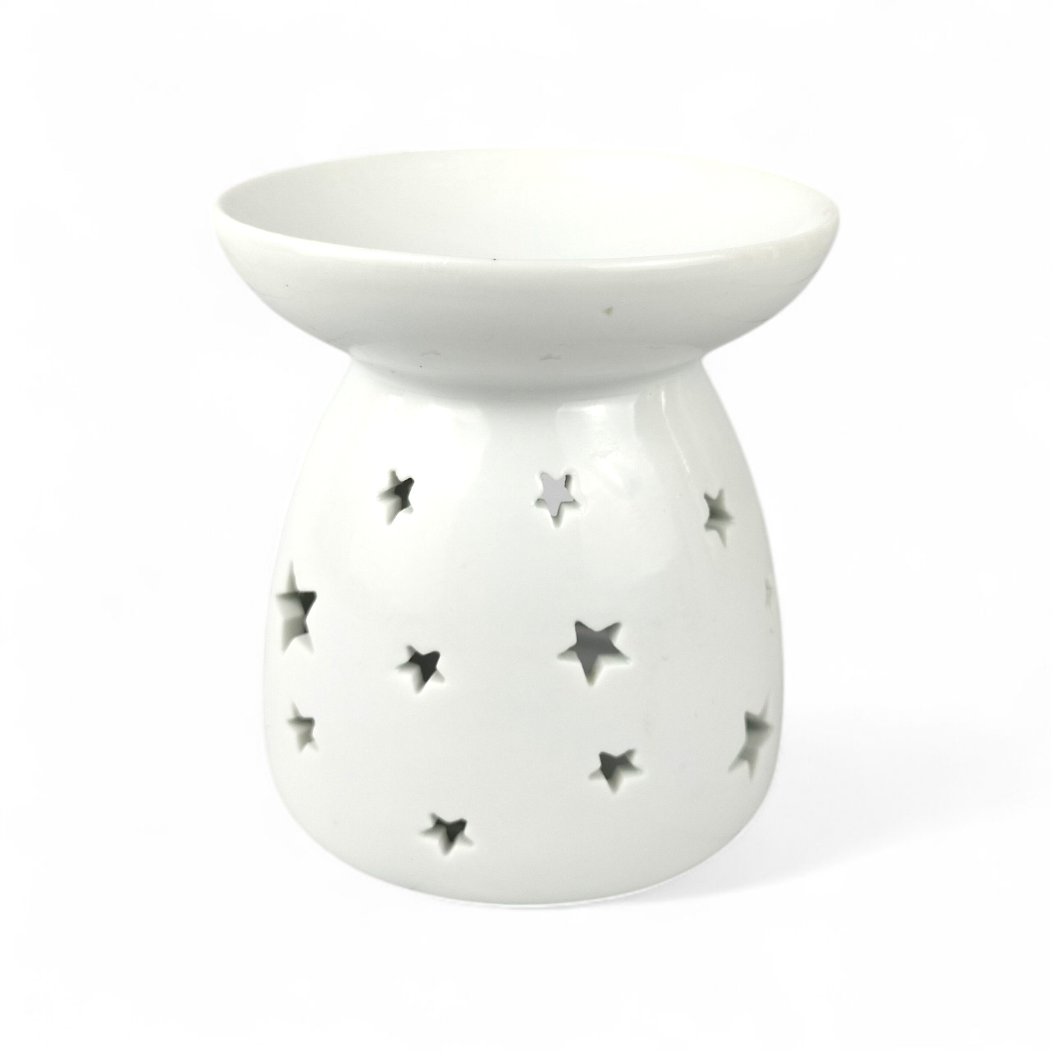 Ceramic Tealight wax melt warmer: Stars