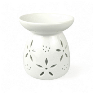Ceramic Tealight wax melt warmer: Flowers