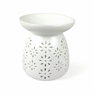 Photoroom-20250710_150234_6 Ceramic Tealight wax melt warmer: Daisy