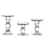 Candle holders 3 Size Set Transparent Candle Stand